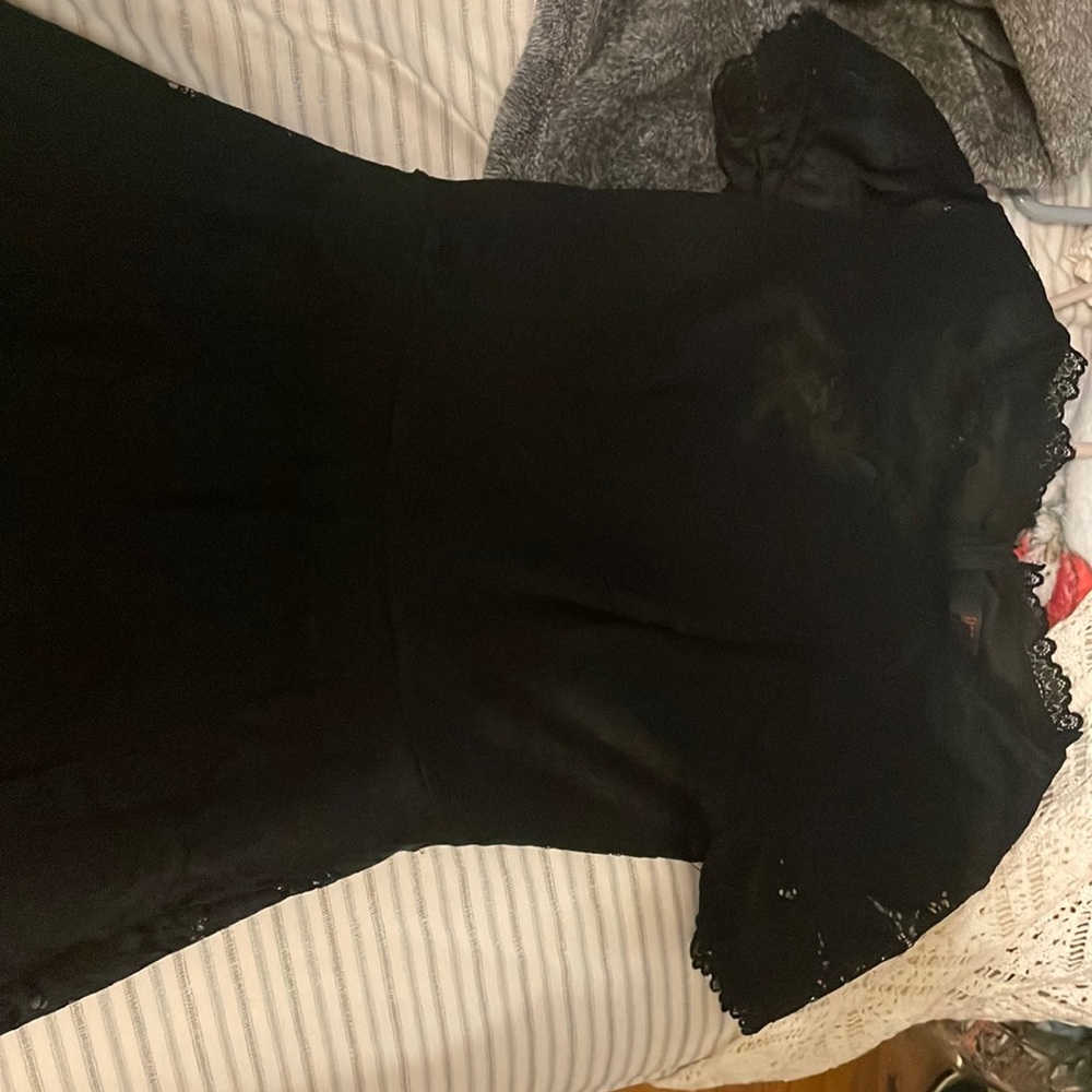 black dress